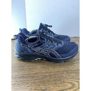 Asics Gel Venture 9 Midnight Sky Blue Athletic Hiking Shoes 1011B486 Mens 11.5